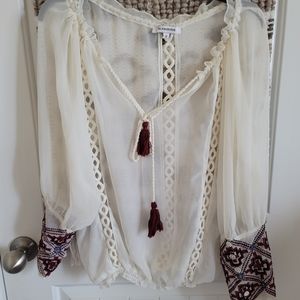 UO sheer whatever top